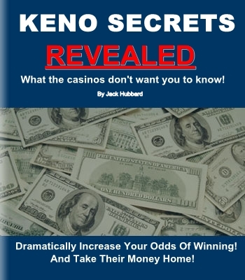 Keno Secrets Revealed book cover by Jack Hubbard